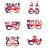 JOYMEMO 6PCS Independence Day Glasses Set American National Day Party Decoration Supplies USA 4th of July Event Party Supplies