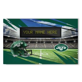 [Personalization Only] Official NFL Jets - 36" x 62" Personalized Washable Rug