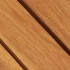 Decking Tiles Vertical Pattern 11.8"x11.8" Acacia Set of 20