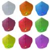 5pcs Mixed Color Kongming Lanterns Wishing Lamps Festival Lamps Blessing Lamps